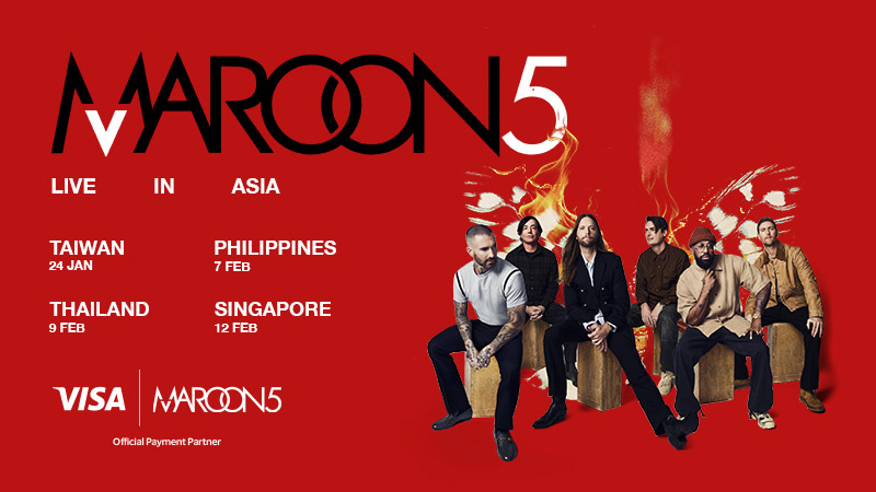 MAROON5 LIVE IN ASIA