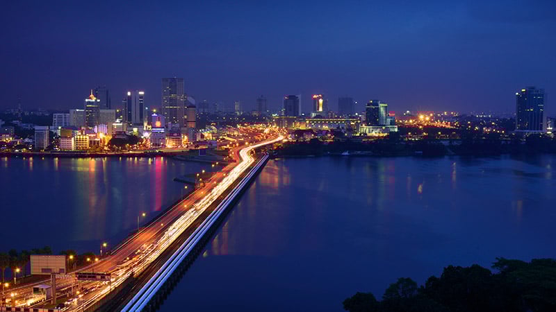 Johor Bahru is one of the biggest city in South Malaysia nearest to Singapore.