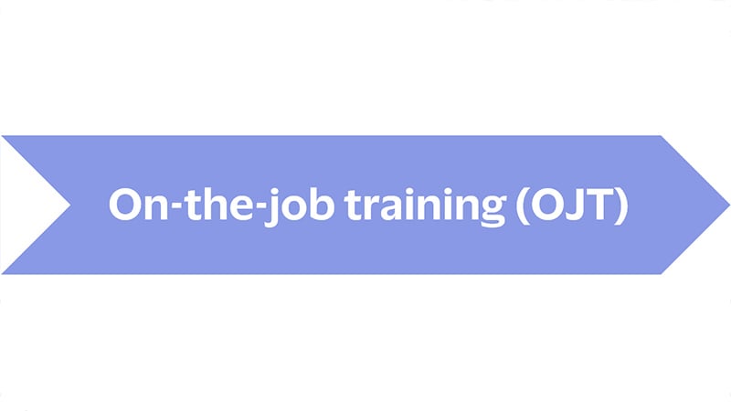 On-the-job training (OJT)