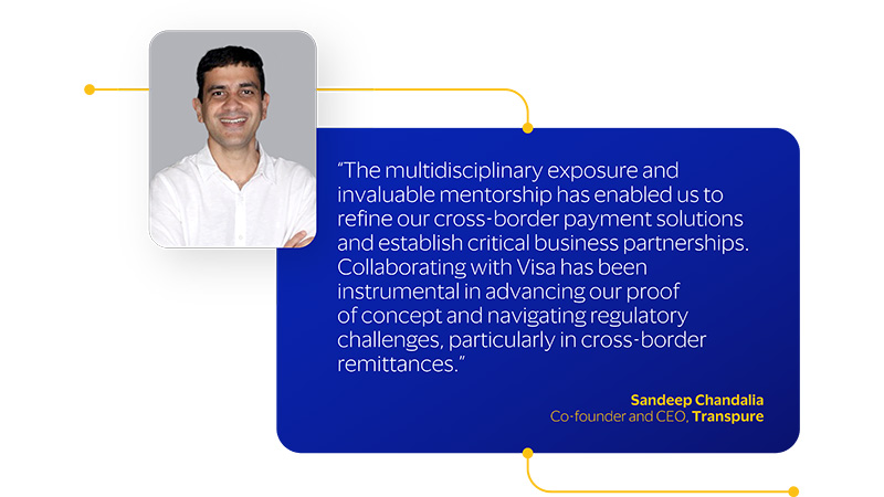 Access & Partnership - Sandeep Chandalia quote